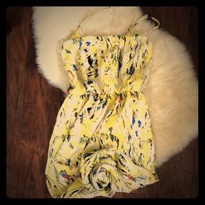 NWOT Yellow Maxi Dress